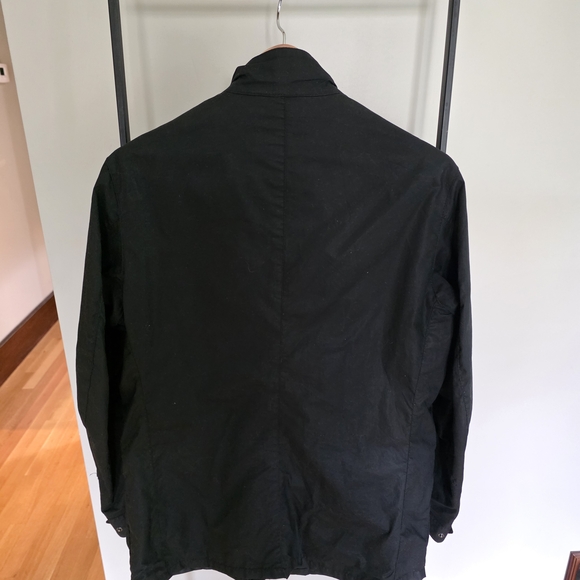 Barbour Men's Dark Military Field Jacket - Picture 4 of 5